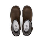 Men's Cincinnati Pull-On 90° Heel Waterproof Work Boot (Carbon Toe) | Chocolate Brown/Black