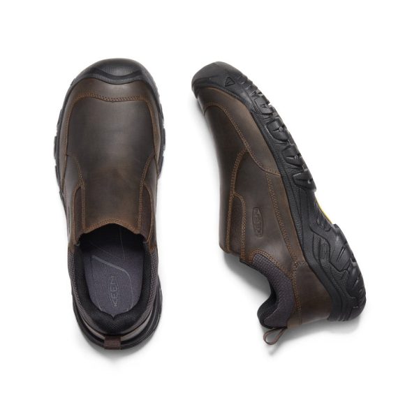 Men's Targhee III Wide Slip-On | Dark Earth/Mulch