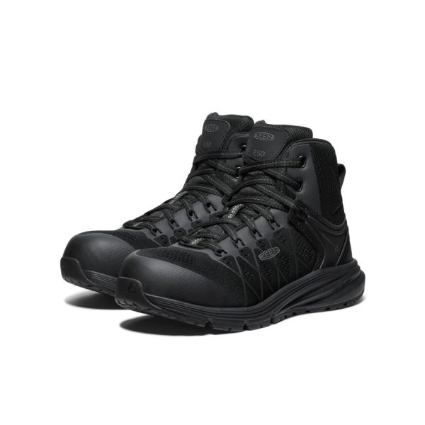 Women's Vista Energy Mid ESD (Carbon Toe) | Black/Black