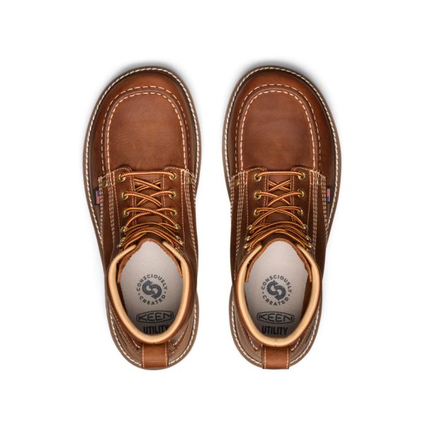 Men's Liberty 6 Boot (Soft Toe) | Leather Brown/Birch