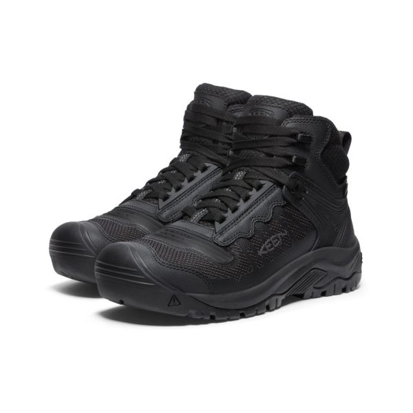 Men's Reno Waterproof Mid (Soft Toe) | Black/Black