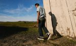 Men's KM4 Leather Sneaker | Black/Birch