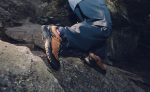 Men's Targhee IV Wide Waterproof Hiking Shoe  |  Bison/Black