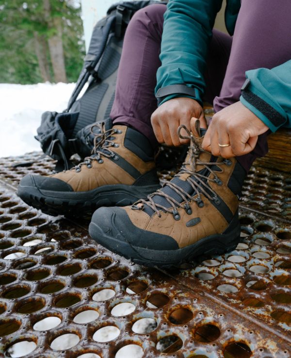 Men's Revel IV Polar Waterproof Boot | Bison/Orange Pepper