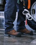Men's Camden 6 Waterproof Boot INT MET (Carbon Toe) | Leather Brown/Black
