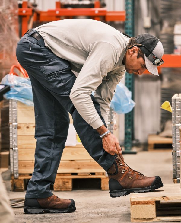 Men's Camden 6 Waterproof Boot INT MET (Carbon Toe) | Leather Brown/Black