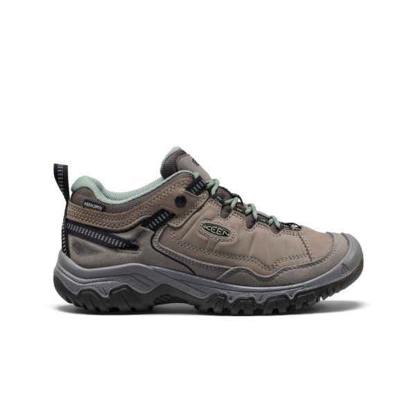 Women's Targhee IV Waterproof Hiking Shoe  |  Steel Grey/Lily Pad
