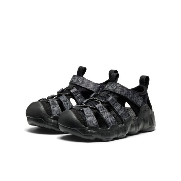 Little Kids' Hyperport H2 Sandal | Black/Steel Grey